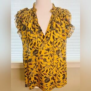 Ulla Johnson Floral Blouse